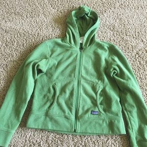 Green Patagonia jacket